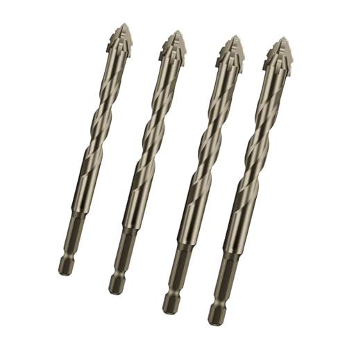 Huvqianu Exzenterschneider Set,Vierkantige Metall Exzenterbohrer - Harte Bohrspitzen für Beton Metall Holz Ziegel Huvqianu Exzenterschneider Set,Vierkantige Metall Exzenterbohrer - Harte Bohrspitzen für Beton Metall Holz Ziegel von Huvqianu