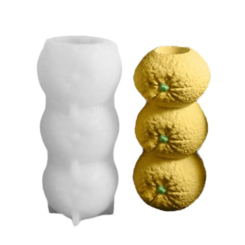Huvqianu Fruchtformen - Kerzenhalter Silikonform | Schokoladenform Für Törtchen Deko Kuchenverzierung Zuckerguss Knetmasse Backen Dessert von Huvqianu