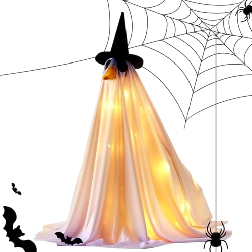 Huvqianu Geisterveranda-Gänse-Outfits beleuchtet 58,4 cm – Urlaubskleidung für -Gänse – Halloween-Kostüm für Hof, Statue, Sammler, Hof, Rasen, Hausbesitzer, Event-Organizer, Heimdekoration Huvqianu Geisterveranda-Gänse-Outfits beleuchtet 58,4 cm – Urlaubskleidung für -Gänse – Halloween-Kostüm für Hof, Statue, Sammler, Hof, Rasen, Hausbesitzer, Event-Organizer, Heimdekoration von Huvqianu