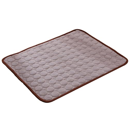 Huvqianu Kühlkissen für Hunde, Kühlmatte für Haustiere,Haustier-Sommerkühlmatte - Sommer-Eispads für Käfig, Zwinger, Bett, Sofa, Hundebettmatten, Käfigunterlage, Haustierbedarf für Hunde und Katzen Huvqianu Kühlkissen für Hunde, Kühlmatte für Haustiere,Haustier-Sommerkühlmatte - Sommer-Eispads für Käfig, Zwinger, Bett, Sofa, Hundebettmatten, Käfigunterlage, Haustierbedarf für Hunde und Katzen von Huvqianu