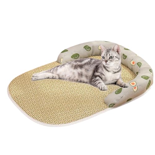Huvqianu Kühlmatte für Hunde, Kühlkissen Für Katzen, Ruheplatz Schlafmatte Für Warmes Wetter Wohnzimmer Boden Sofa Platz Auto von Huvqianu