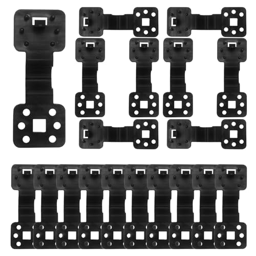 Huvqianu Markisenclips | 100 Stück Schattiergewebe Markisen Clips für Zeltplane - Wiederverwendbare robuste winddichte Segelzubehör und Gartenaccessoires für Vogelschutznetze, Gewächshäuser und von Huvqianu