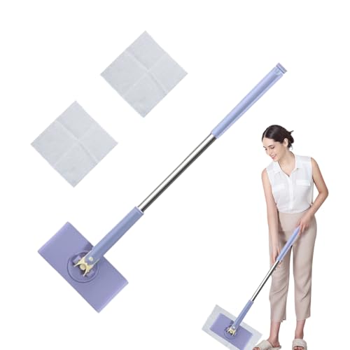 Huvqianu Mini Handmopp - Kompakter Wischmopp | 70 cm Länge Kompatible Microfasertücher Für Haushalt Reinigen Badezimmer Küche Zuhause Huvqianu Mini Handmopp - Kompakter Wischmopp | 70 cm Länge Kompatible Microfasertücher Für Haushalt Reinigen Badezimmer Küche Zuhause von Huvqianu