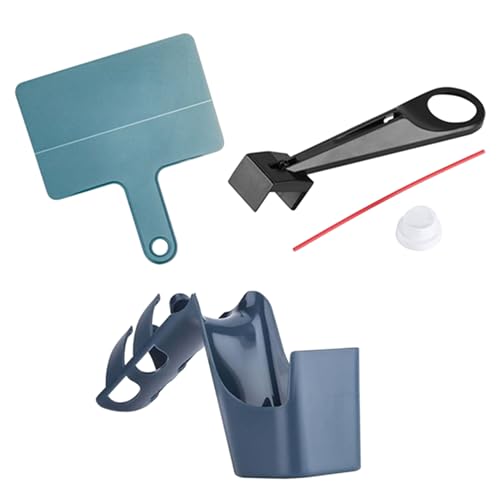 Huvqianu Motorrad Kettenreiniger Kit | 4 Stück Kettenreinigungsgerät | Schmierapplikator Ölsprüher Effektives Waschwerkzeug Motorrad Öler Bürste für Wartung Werkstatt Garage Radfahren Outdoor von Huvqianu