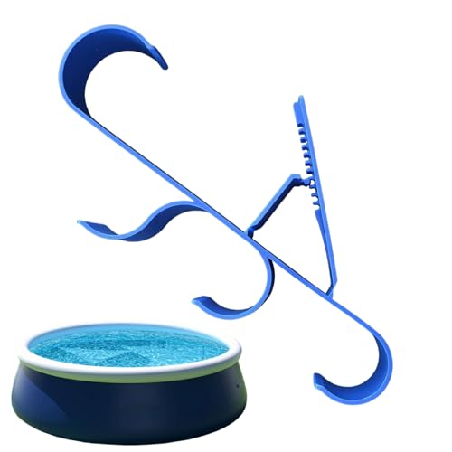 Huvqianu Pool Haken - 2 Stück Poolkescher Haken,Rostfrei Robuste Lagermöglichkeit Für Poolzubehör Badehandtuch Organizer Im Freien Huvqianu Pool Haken - 2 Stück Poolkescher Haken,Rostfrei Robuste Lagermöglichkeit Für Poolzubehör Badehandtuch Organizer Im Freien von Huvqianu