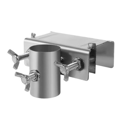 Huvqianu Terrassen-Schirmhalterung | Patio Umbrella Holder Für Deck Railing Mit Klemme - Tragbarer Halter Pool Garten Balkon Grill Camping Outdoor Aktivitaten von Huvqianu