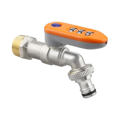 Huvqianu Wasserhahnschloss für den Außenbereich – frostsicheres Messinghahnschloss für Garten | Wasserventilgerät für Miete, Bauernhof, Restaurant, Schlafsaal, Wohnung Huvqianu Wasserhahnschloss für den Außenbereich – frostsicheres Messinghahnschloss für Garten | Wasserventilgerät für Miete, Bauernhof, Restaurant, Schlafsaal, Wohnung von Huvqianu