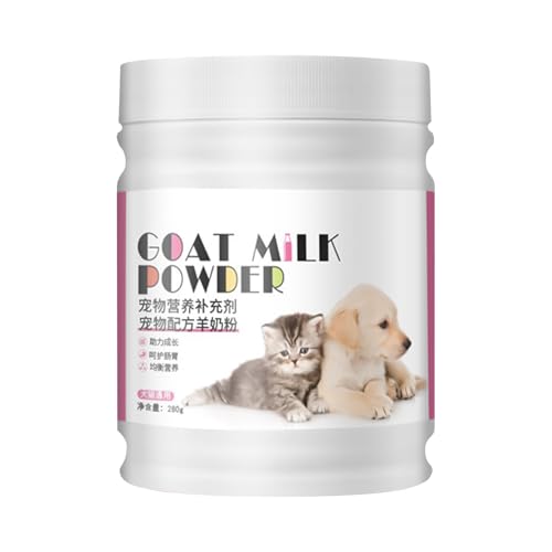 Huvqianu Ziegenmilchpulver - Bio Natur Milchpulver,Hundefutter Für Verdauung Flüssigkeitszufuhr Fellgesundheit Magenunterstützung Genesung Entwöhnung Welpen Huvqianu Ziegenmilchpulver - Bio Natur Milchpulver,Hundefutter Für Verdauung Flüssigkeitszufuhr Fellgesundheit Magenunterstützung Genesung Entwöhnung Welpen von Huvqianu