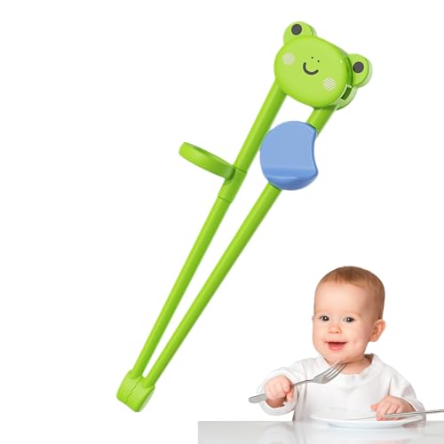 Kids Training Chopsticks, Cute Animal Utensils, 6.1in Reusable Utensil Helper, Dishwasher Safe Design, Learning to Use Chopstick for Toddler, Children Practice, Beginners von Huvqianu