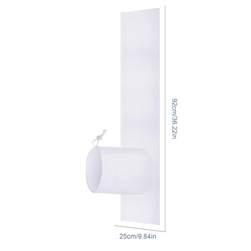 Sliding Door Seal Kit, Adjustable Ac Window Cover, Drawstring Closure Panel, Wind Leak Blocker Fabric, Weatherproof Solution for Portable Air Conditioner Vent Installation 6.3x3.54x1.18 Inches Sliding Door Seal Kit, Adjustable Ac Window Cover, Drawstring Closure Panel, Wind Leak Blocker Fabric, Weatherproof Solution for Portable Air Conditioner Vent Installation 6.3x3.54x1.18 Inches von Huvqianu