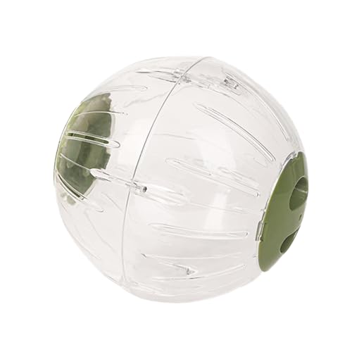 Small Hamster Ball, Clear Exercise Balls, Portable Rolling Toy, Interactive Quiet Running Wheel for Hamsters, Mice, Gerbils, Tiny Pets Indoor Activity, Workout, Cat Interaction 7.28x7.28x7.28 Inches von Huvqianu