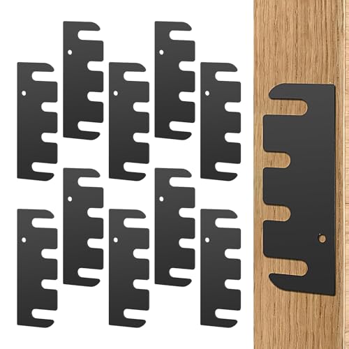 Türscharnier Shim - 10 -teiliges Edelstahl -Einstellungswerkzeug für eine präzise Ausrichtung, 4 Zoll rostbeständiges Design mit einfacher Installationsfunktion, Scharnierreparatur -Kit für den Schran Türscharnier Shim - 10 -teiliges Edelstahl -Einstellungswerkzeug für eine präzise Ausrichtung, 4 Zoll rostbeständiges Design mit einfacher Installationsfunktion, Scharnierreparatur -Kit für den Schran von Huvqianu