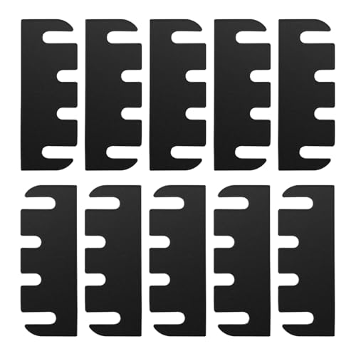 Türscharnierabstandshalter - 10 -propcs Luftleckagedichtung für einfache Installation, Füllstoff mit starker Unterstützung, Möbelabstecher für Zuhause, Schlafzimmer, Badezimmer, Büros, Garageneinheite von Huvqianu