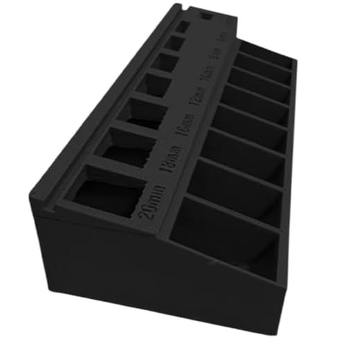 Werkzeugkasten-Organizer, Schraubenablage, 17,5 x 7,2 cm, Hardware-Aufbewahrung, stabil, platzsparend, ergonomischer 3D-Druck, Bolzen-Organizer-Tablett für Muttern, Bolzen, Werkzeugkasten, Heimarbeit Werkzeugkasten-Organizer, Schraubenablage, 17,5 x 7,2 cm, Hardware-Aufbewahrung, stabil, platzsparend, ergonomischer 3D-Druck, Bolzen-Organizer-Tablett für Muttern, Bolzen, Werkzeugkasten, Heimarbeit von Huvqianu