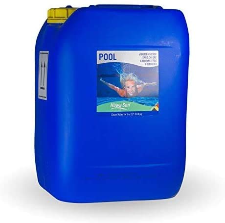 Huwa-San Pool chlorfreie Pool-Desinfektion und Wasserpflege (Wasserstoffperoxid-Basis 11,9%, 20L bis 150m³)… von Huwa-San