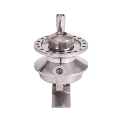 Huxibai Angelrolle A - Rolle aus Aluminiumlegierung mit ergonomischer Kurbel für Herren, Outdoor-Ausrüstung mit bequemem Griff für Geschenk Mann Familie von Huxibai