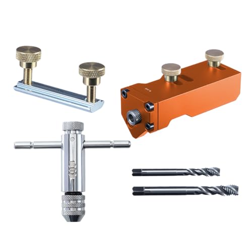 Huxibai Bohrschablone für Aluminium-Extrusionen, Führungsschablone für Bohrer, Assistenzwerkzeug für Gewinde mit präziser Positionierung bei der Installation von Möbeln und Holzarbeiten Huxibai Bohrschablone für Aluminium-Extrusionen, Führungsschablone für Bohrer, Assistenzwerkzeug für Gewinde mit präziser Positionierung bei der Installation von Möbeln und Holzarbeiten von Huxibai