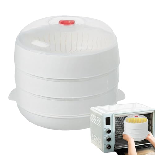 Huxibai Dampfgarer für die Mikrowelle mit Deckel und Tablett – für und Küche – Küchenwerkzeug für Nudeln, Fleisch, , Maiskolben Huxibai Dampfgarer für die Mikrowelle mit Deckel und Tablett – für und Küche – Küchenwerkzeug für Nudeln, Fleisch, , Maiskolben von Huxibai