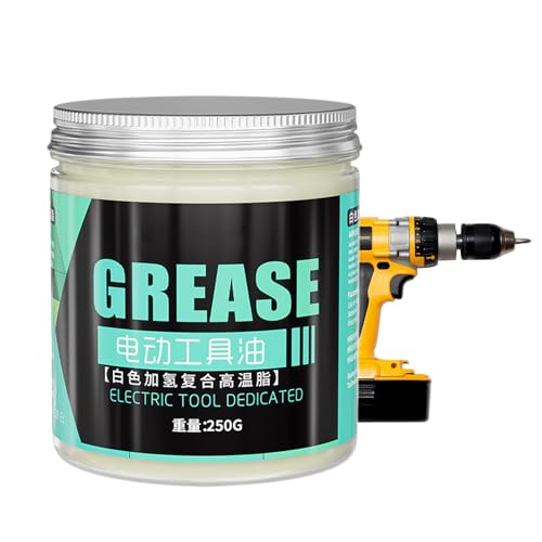 Huxibai Dielektrisches Schmiermittel für Zündkerzen, hitzebeständig, 250 g, Schmiermittel für Handwerkzeuge an Naben, Lagern, elektrischen Anschlüssen, Batterien und Achsen von Huxibai