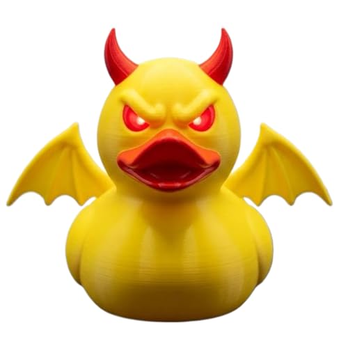 Huxibai Duck Punk Goth Armaturenbrett-Dekorationen - Tierstatue 3D-Druck Tischdekoration für Büro Schreibtisch Auto Zimmer Huxibai Duck Punk Goth Armaturenbrett-Dekorationen - Tierstatue 3D-Druck Tischdekoration für Büro Schreibtisch Auto Zimmer von Huxibai
