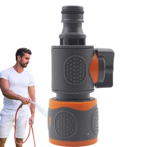 Huxibai Gartenschlauchverbinder - Absperrventil mit Kupplung - Schneidventil für Schlauch mit Schnellkupplung für Tropfbewässerungsrohre Huxibai Gartenschlauchverbinder - Absperrventil mit Kupplung - Schneidventil für Schlauch mit Schnellkupplung für Tropfbewässerungsrohre von Huxibai