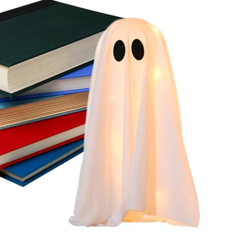 Huxibai Geisterdekoration, beleuchteter Geistertisch - Horror für Schreibtisch oder Fensterdekoration, Schlafzimmer und Fotos zu Hause von Huxibai