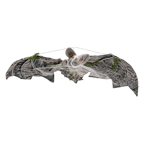 Huxibai Halloween Fledermäuse | Große Dekoration Für Spukhäuser | Partyzubehör Mit Spinnenwatte Deko Für Fenster Zuhause Garten Baum Balkon Außenbereich Huxibai Halloween Fledermäuse | Große Dekoration Für Spukhäuser | Partyzubehör Mit Spinnenwatte Deko Für Fenster Zuhause Garten Baum Balkon Außenbereich von Huxibai
