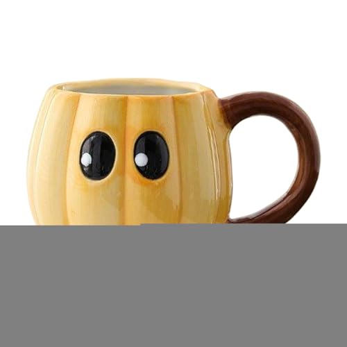 Huxibai Halloween Kaffeebecher - Keramikbecher,Große Augen Niedliches Design Hitzebeständig Für Haushalt Küche Camping Reisen Party Picknick Huxibai Halloween Kaffeebecher - Keramikbecher,Große Augen Niedliches Design Hitzebeständig Für Haushalt Küche Camping Reisen Party Picknick von Huxibai
