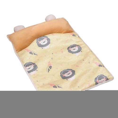 Huxibai Hundekühlmatte - Kühlkissen für Haustiere,Eismatte mit Kissen für Transportbox Käfig Hundezuhause Sofa Auto bei drinnen draußen von Huxibai