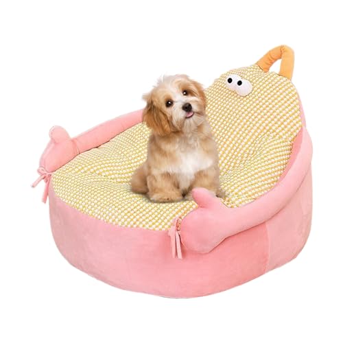 Huxibai Katzen Couch - Plüsch Hund Katze Haustier Sofa | Kuscheliger Schlafplatz Wärmendes Nest Möbel Für Wohnzimmer Schlafzimmer von Huxibai