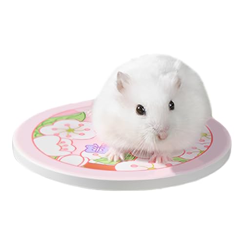 Huxibai Kühlkissen für Hamster, rutschfeste Unterlage für kleine Haustiere, multifunktionales Kühlkissen für Haustiere, für Käfig, Autositz, Sofa, Bett von Huxibai