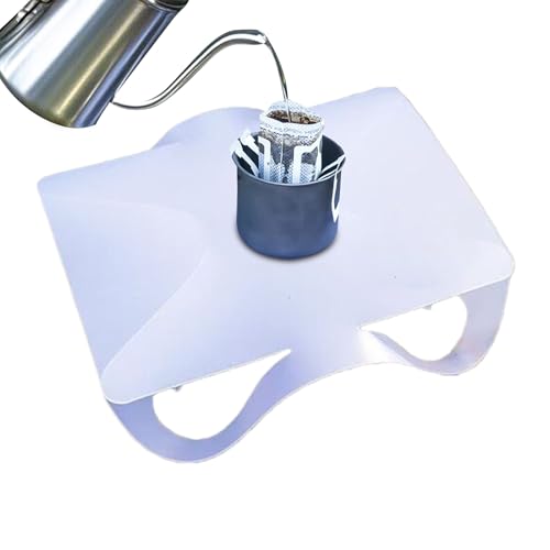 Huxibai Mini Klapptisch, Leichter Klapptisch, Leichtes Kompaktes Tablett Für Garten Outdoor Balkon Wohnung Terrasse Rucksackreisen von Huxibai
