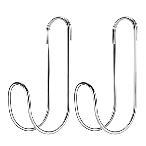 Huxibai Schlauchhaken, Set mit 2 Wasserrohr-Organizern aus Edelstahl - Haken für Garten, Rasen, Garage und Lagerung Huxibai Schlauchhaken, Set mit 2 Wasserrohr-Organizern aus Edelstahl - Haken für Garten, Rasen, Garage und Lagerung von Huxibai