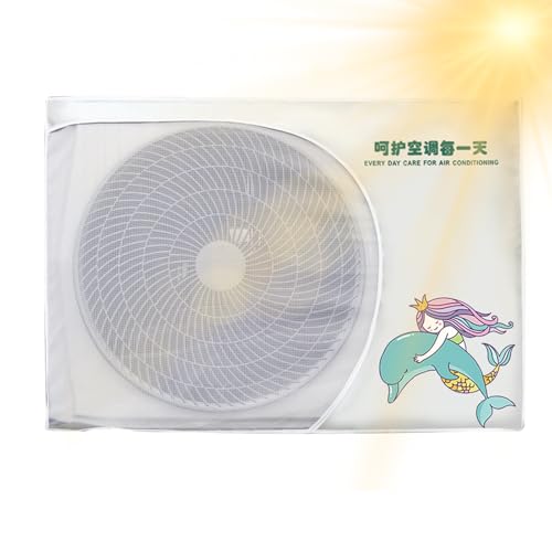 Huxibai Schutzhülle für Klimaanlage, vollständiger Schutz gegen Blätter, wasserdicht, verstellbarer Netzschutz, für alle Jahreszeiten, Arbeitszubehör Huxibai Schutzhülle für Klimaanlage, vollständiger Schutz gegen Blätter, wasserdicht, verstellbarer Netzschutz, für alle Jahreszeiten, Arbeitszubehör von Huxibai