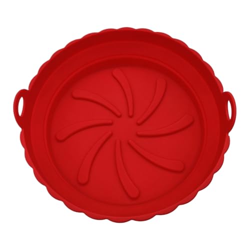 Huxibai Silikon-Boden für Airfryer, wiederverwendbar zum Backen in der Küche, Silikonkörbe für Airfryer, zum Frittieren und Kochen in der Küche Huxibai Silikon-Boden für Airfryer, wiederverwendbar zum Backen in der Küche, Silikonkörbe für Airfryer, zum Frittieren und Kochen in der Küche von Huxibai