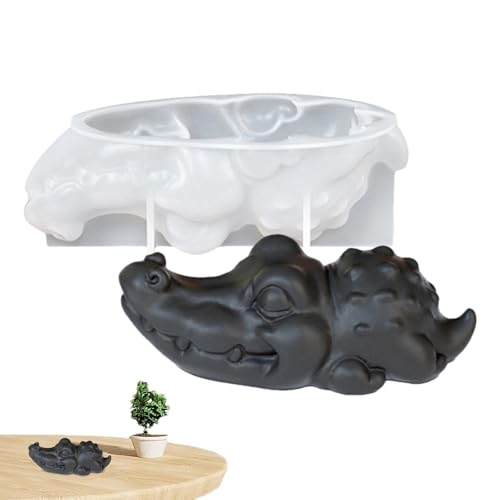 Huxibai Silikon Kerzenformen | 3D Kerzenherstellung Formen,Tierfiguren Mehrfachverwendbare Backformen Für Bastelprojekte Kinder Familie Muttertag von Huxibai