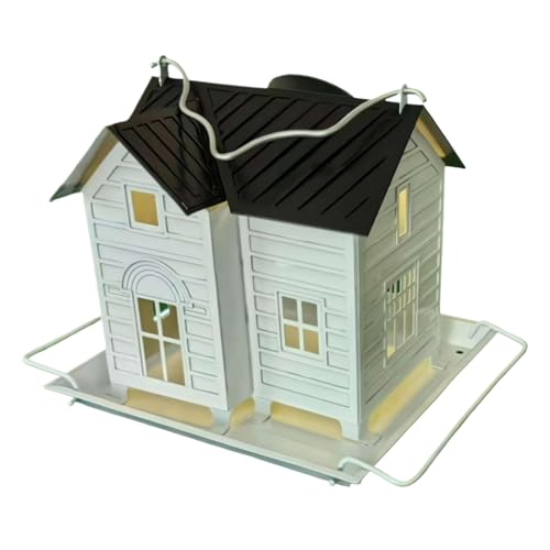 Huxibai Solarbetriebene Vogelfutterstation für Vögel, Futterstation zum Aufhängen, für und Huxibai Solarbetriebene Vogelfutterstation für Vögel, Futterstation zum Aufhängen, für und von Huxibai