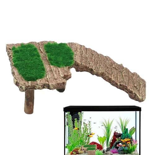 Huxibai Sonnenplatz für Schildkröten-Tank - Ruheplatz Für Aquarium - rutschfeste Kletterinsel Ruheplatz Aquarium Deko für Frösche Echsen Bartagamen Huxibai Sonnenplatz für Schildkröten-Tank - Ruheplatz Für Aquarium - rutschfeste Kletterinsel Ruheplatz Aquarium Deko für Frösche Echsen Bartagamen von Huxibai