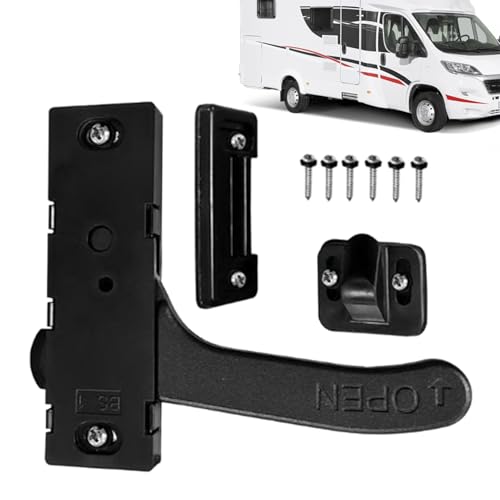 Huxibai -Türschloss für Anhängerkupplung, Sicherheitsschloss für Ladungsluke, wasserdichter Knauf für , für den Außenbereich von Huxibai