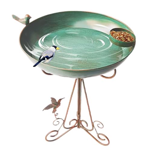 Huxibai Vogelbad Für Draußen,Rasenkolibri-Futterschale | Wetterfeste Vogeltränke Für Garten Terrasse Balkon Fensterbereich Rasen Huxibai Vogelbad Für Draußen,Rasenkolibri-Futterschale | Wetterfeste Vogeltränke Für Garten Terrasse Balkon Fensterbereich Rasen von Huxibai