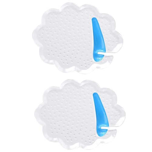 Huxibai Zehenschutz für Zehensandalen – Schuhzehenkissen, transparent, selbstklebend, wiederverwendbar, atmungsaktiv, für den im Freien, Herren, Damen von Huxibai