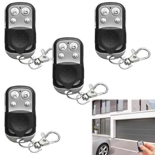 Huybaa 4PCS Universal Fernbedienung für Tore,Fernbedienung für Automatische Tore von Huybaa