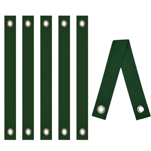 Baumstützbänder – 6 robuste Baumbinder | Baumstützbänder | Baumbinder zur Unterstützung und Begradigung | wiederverwendbare Nylon-Pflanzenriemen winddichte Baum- und Pflanzenstützen zum Abspannen von Huyeruie