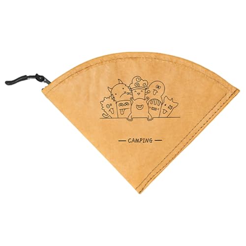 Behälter zur Aufbewahrung von Kaffeefiltern, Münzbörse, Dokumentenhalter in Form eines Kaffeekegels | Organizer für Filterpapier für Espresso, Papierbehälter in Form von Huyeruie
