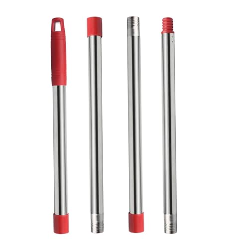Ersatzgriff für Wischmopp mit 4 Abschnitten, Ersatzgriff, drehbarer Wischmopp, kompatibel mit Ocedar Mikrofaser-Wischmopp, EasyWring Mopp-Nachfüller für Besenköpfe, dreieckige Mops von Huyeruie