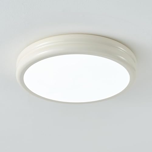 HvKvHvY LED Deckenleuchte,30Cm 3 Farbe LED lampe Deckenleuchte Wohnzimmer Rund deckenlampe für Schlafzimmer Wohnzimmer Küche Flur Deckenleuchte, weiß von HvKvHvY