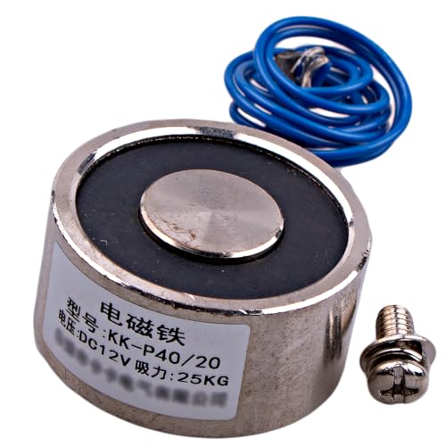 55lb 25kg Elektro-Lasthebemagnet-Elektromagnet Aufzug Halte 40mm von Hwydo
