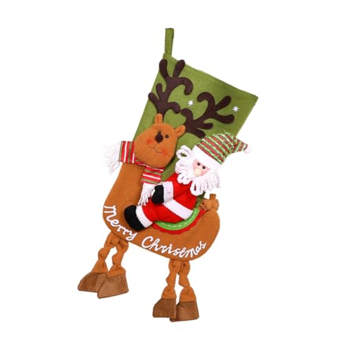 Hxhsgmeh Weihnachtsstrümpfe Weihnachtsmann Elch Strumpf Xams Baumschmuck Kindergeschenke Tasche Kaminaufhängung Familiendekoration Einfache Installation Einfach zu Verwenden Hxhsgmeh Weihnachtsstrümpfe Weihnachtsmann Elch Strumpf Xams Baumschmuck Kindergeschenke Tasche Kaminaufhängung Familiendekoration Einfache Installation Einfach zu Verwenden von Hxhsgmeh