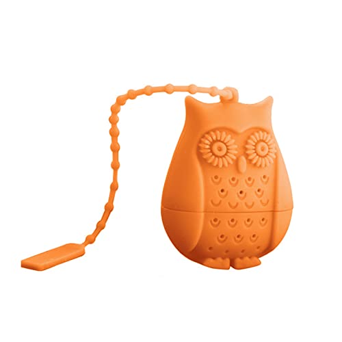 Kreatives Tee-Ei aus Silikon, Teesieb, Tier-Eulen-Teefilter für losen Teeblatt-Diffusor Kreatives Tee-Ei aus Silikon, Teesieb, Tier-Eulen-Teefilter für losen Teeblatt-Diffusor von Hxyxbnhno