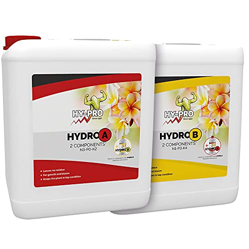 Hy-Pro Hydro A&B 5 Liter Basisdünger für Hydro und Kokos von Hy-Pro.NL